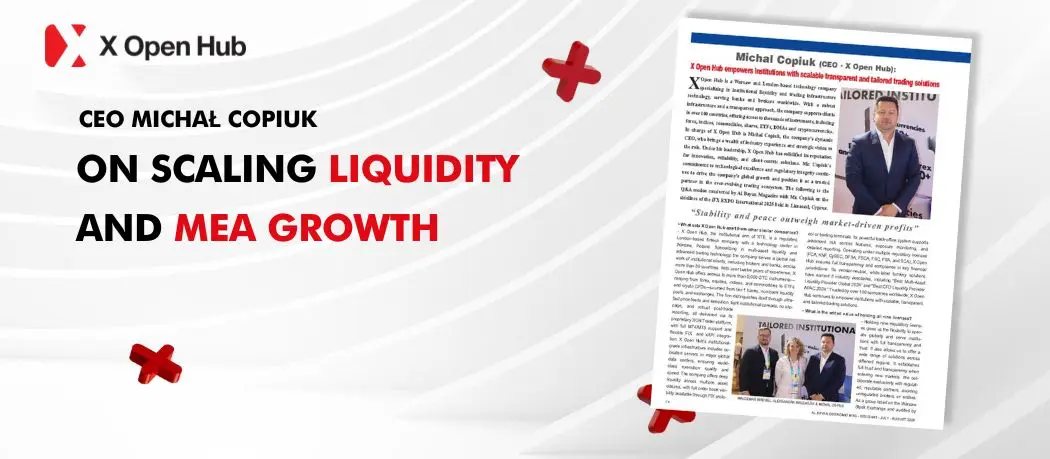 CEO interview X Open Hub liquidity MEA